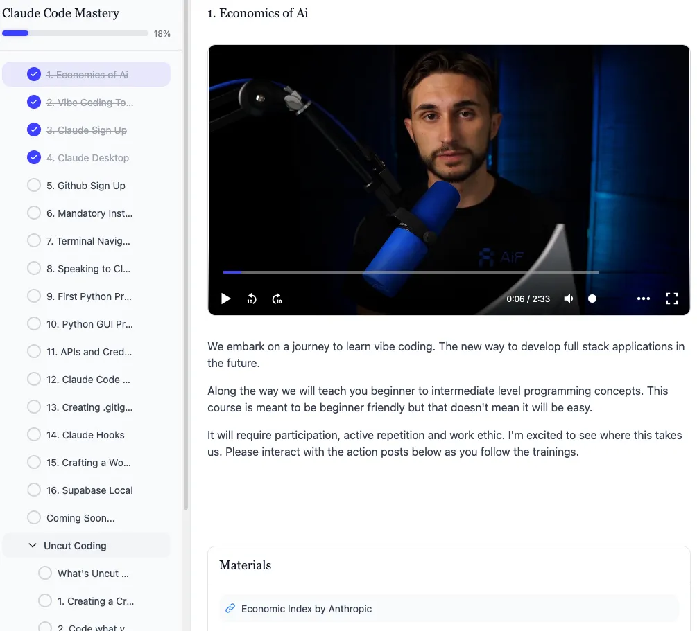 Don't get stuck on prerequisites